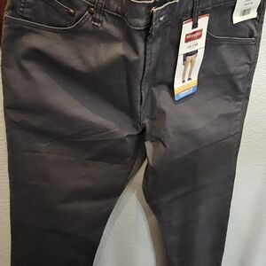 Black jeans youth straight fit